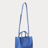 New England Blue Women’s Ralph Lauren Embossed Leather Medium Marcy Satchel Bags New England Blue Women’s Ralph Lauren Embossed Leather Medium Marcy Satchel Bags