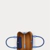 New England Blue Women’s Ralph Lauren Embossed Leather Medium Marcy Satchel Bags New England Blue Women’s Ralph Lauren Embossed Leather Medium Marcy Satchel Bags