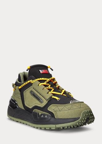 Olive / Black Men’s Ralph Lauren PS200 Sneakers