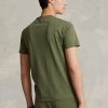 Olive Men’s Ralph Lauren Custom Slim Fit Crewneck T Shirts Olive Men’s Ralph Lauren Custom Slim Fit Crewneck T Shirts