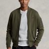 Olive Men’s Ralph Lauren Double-Knit Bomber Jackets