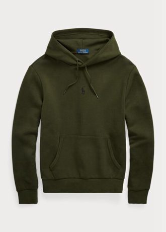 Olive Men’s Ralph Lauren Double-knit   Hoodie