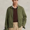 Olive Men’s Ralph Lauren Linen-Blend Herringbone Twill Jackets Olive Men’s Ralph Lauren Linen-Blend Herringbone Twill Jackets