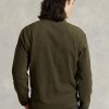 Olive Men’s Ralph Lauren Polo Bear Brushed Fleece Pullover Sweatshirt