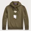 Olive Men’s Ralph Lauren Polo Bear Fleece Hoodie Olive Men’s Ralph Lauren Polo Bear Fleece Hoodie