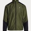 Olive Men’s Ralph Lauren Water-Repellent Ripstop Jackets