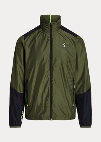 Olive Men’s Ralph Lauren Water-Repellent Ripstop Jackets