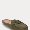 Olive Women’s Ralph Lauren Brynn Suede Driver Flat Shoes Olive Women’s Ralph Lauren Brynn Suede Driver Flat Shoes