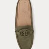 Olive Women’s Ralph Lauren Brynn Suede Driver Flat Shoes Olive Women’s Ralph Lauren Brynn Suede Driver Flat Shoes