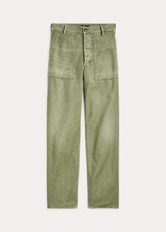 Olive Women’s Ralph Lauren Cotton Sateen Utility Pants Olive Women’s Ralph Lauren Cotton Sateen Utility Pants