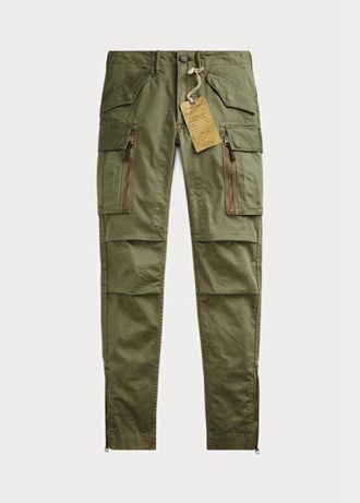Olive Women’s Ralph Lauren Stretch Skinny Cargo  Pants