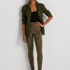 Olive Women’s Ralph Lauren Zebra-Print Stretch Jersey Leggings Olive Women’s Ralph Lauren Zebra-Print Stretch Jersey Leggings
