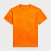 Orange Men’s Ralph Lauren Classic Fit Heavyweight Jersey T Shirts Orange Men’s Ralph Lauren Classic Fit Heavyweight Jersey T Shirts