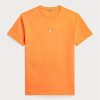 Orange Men’s Ralph Lauren Custom Slim Fit Crewneck T Shirts Orange Men’s Ralph Lauren Custom Slim Fit Crewneck T Shirts