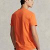 Orange Men’s Ralph Lauren Custom Slim Fit Crewneck T Shirts Orange Men’s Ralph Lauren Custom Slim Fit Crewneck T Shirts