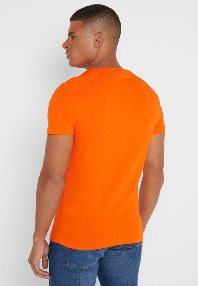 Orange Men’s Ralph Lauren Essential Crew Neck T Shirts Orange Men’s Ralph Lauren Essential Crew Neck T Shirts