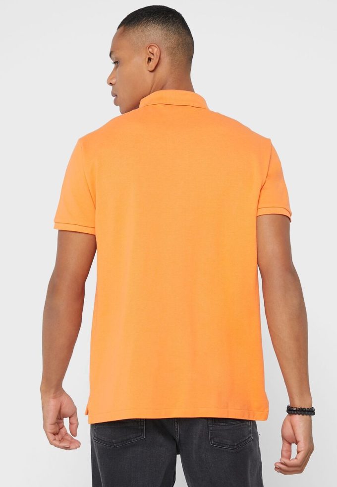 Orange Men’s Ralph Lauren Essential Polo Shirts