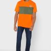 Orange Men’s Ralph Lauren Logo Crew Neck T Shirts