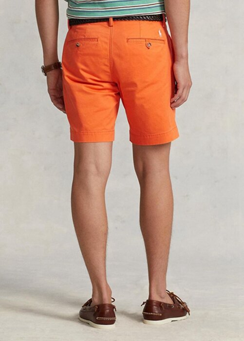 Orange Men’s Ralph Lauren Stretch Straight Fit Chino Shorts Orange Men’s Ralph Lauren Stretch Straight Fit Chino Shorts