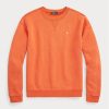 Orange Women’s Ralph Lauren Fleece Crewneck Pullover Sweatshirts Orange Women’s Ralph Lauren Fleece Crewneck Pullover Sweatshirts