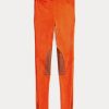Orange Women’s Ralph Lauren Stretch Lambskin Suede Jodhpur Leggings Orange Women’s Ralph Lauren Stretch Lambskin Suede Jodhpur Leggings