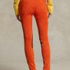 Orange Women’s Ralph Lauren Stretch Lambskin Suede Jodhpur Leggings Orange Women’s Ralph Lauren Stretch Lambskin Suede Jodhpur Leggings