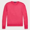 Pink Men’s Ralph Lauren Cotton Crewneck Jumper Sweaters Pink Men’s Ralph Lauren Cotton Crewneck Jumper Sweaters