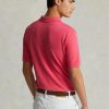 Pink Men’s Ralph Lauren Custom Slim Fit Mesh Polo Shirts Pink Men’s Ralph Lauren Custom Slim Fit Mesh Polo Shirts