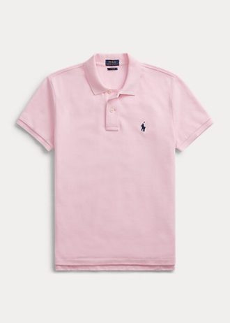 Pink Women’s Ralph Lauren Classic Fit Mesh Polo Shirts Pink Women’s Ralph Lauren Classic Fit Mesh Polo Shirts