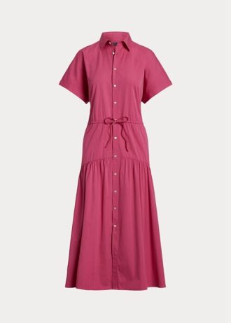 Pink Women’s Ralph Lauren Drawstring Dress