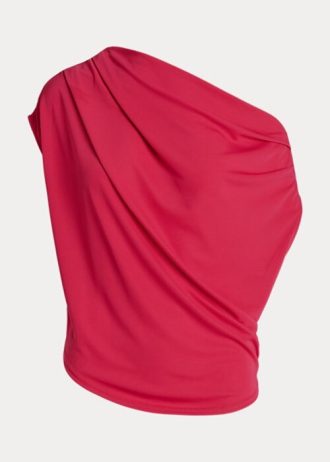 Pink Women’s Ralph Lauren Stretch Jersey Tops Pink Women’s Ralph Lauren Stretch Jersey Tops