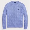 Purple Men’s Ralph Lauren Cable-knit Cotton Jumper Sweaters Purple Men’s Ralph Lauren Cable-knit Cotton Jumper Sweaters