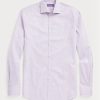 Purple Men’s Ralph Lauren Gingham Formal   Shirts