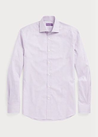 Purple Men’s Ralph Lauren Gingham Formal   Shirts