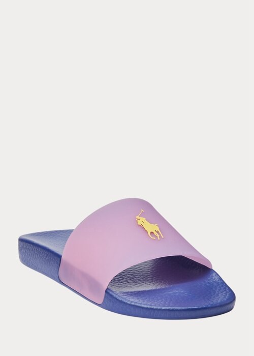 Purple / Pink Men’s Ralph Lauren Thermochromic Signature Pony Slippers Purple / Pink Men’s Ralph Lauren Thermochromic Signature Pony Slippers
