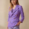 Purple Women’s Ralph Lauren Camden Cashmere Jackets