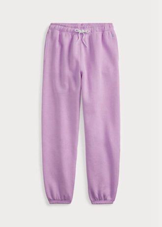 Purple Women’s Ralph Lauren Fleece Athletics   Pants