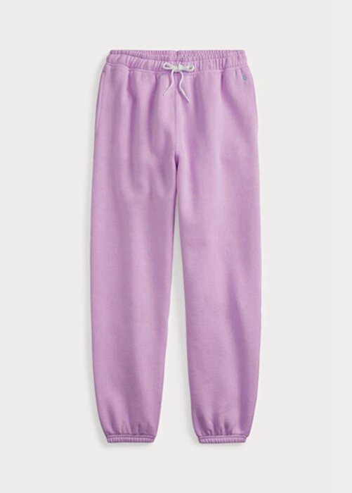 Purple Women’s Ralph Lauren Fleece Athletics Pants Purple Women’s Ralph Lauren Fleece Athletics Pants