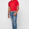 Red Men’s Ralph Lauren Basic Mesh Polo Shirts Red Men’s Ralph Lauren Basic Mesh Polo Shirts