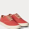 Red Men’s Ralph Lauren Canvas Sneakers