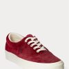 Red Men’s Ralph Lauren Keaton Corduroy Sneakers Red Men’s Ralph Lauren Keaton Corduroy Sneakers