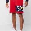 Red Men’s Ralph Lauren Logo Shorts