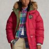 Red Men’s Ralph Lauren Reversible Down Parka Jackets Red Men’s Ralph Lauren Reversible Down Parka Jackets