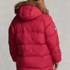 Red Men’s Ralph Lauren Reversible Down Parka Jackets Red Men’s Ralph Lauren Reversible Down Parka Jackets
