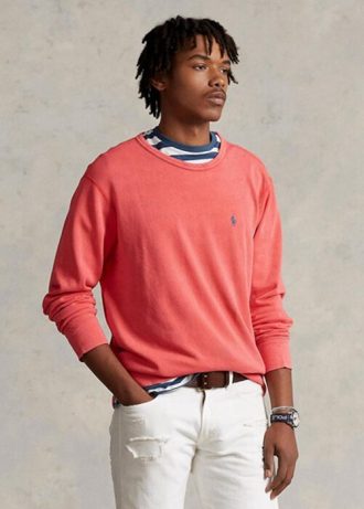Red Men’s Ralph Lauren Spa Terry   Sweatshirt