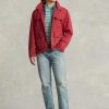 Red Men’s Ralph Lauren Twill Wading Jackets Red Men’s Ralph Lauren Twill Wading Jackets