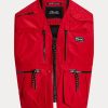 Red Men’s Ralph Lauren Water-Repellent Utility Vest