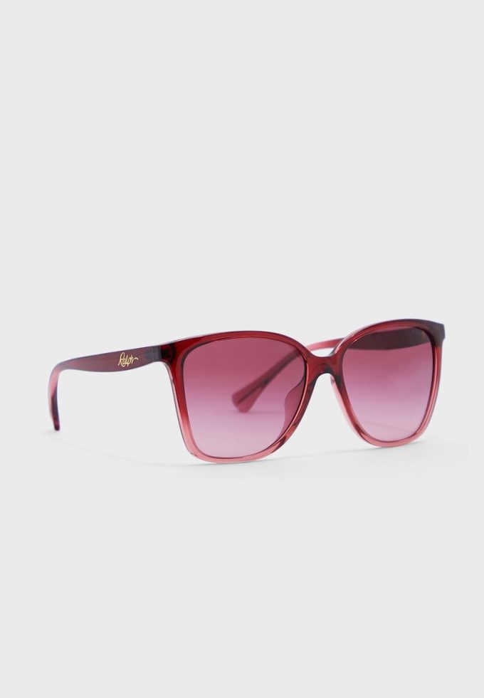 Red Women’s Ralph Lauren 0Ra5281U Wayfarers Sunglasses