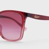 Red Women’s Ralph Lauren 0Ra5281U Wayfarers Sunglasses