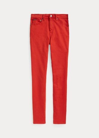 Red Women’s Ralph Lauren Tompkins High-Rise Skinny Jeans